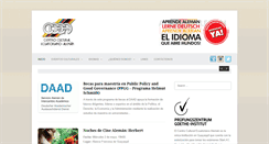 Desktop Screenshot of centroaleman.org